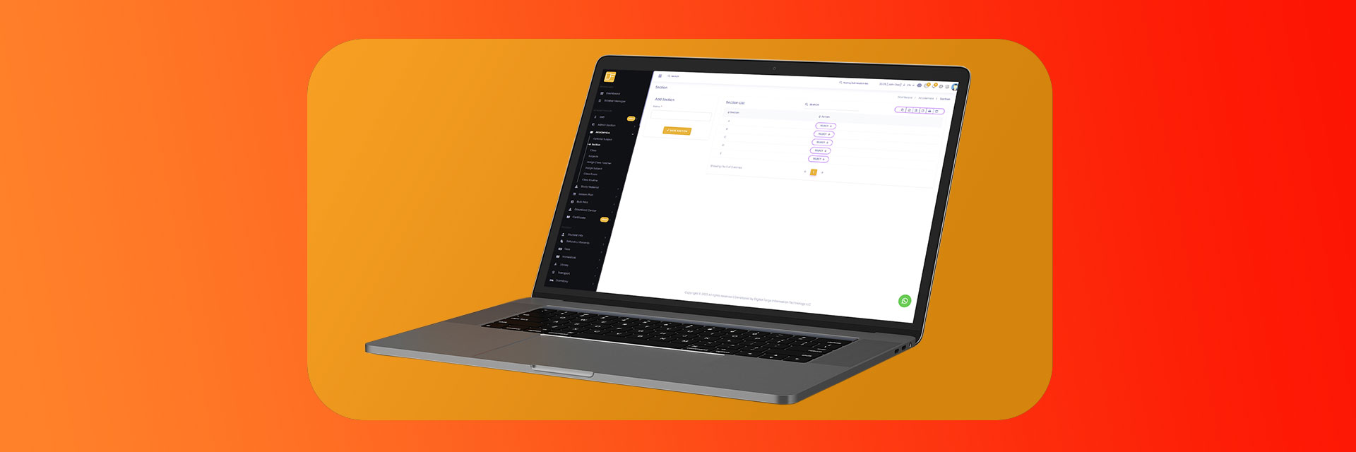 School Management System in Qatar - LMS Learning Management System in Doha - Digital Forge Information Technology Company Doha Qatar.