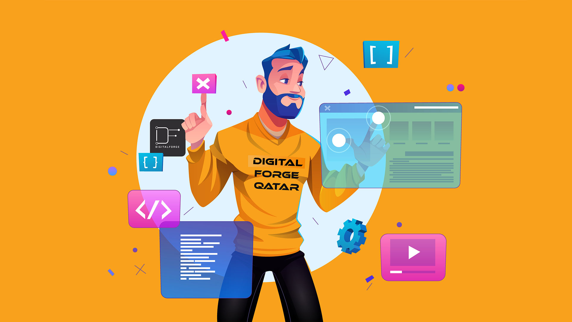 School Management System in Qatar - LMS Learning Management System in Doha - Digital Forge Information Technology Company Doha Qatar.